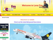 Tablet Screenshot of lenzfm.co.za